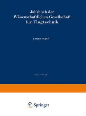  Jahrbuch der Wissenschaftlichen Gesellschaft für Flugtechnik | eBook | Sack Fachmedien