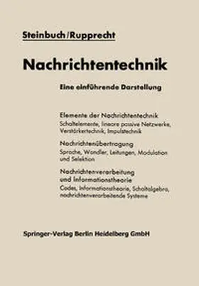 Steinbuch / Rupprecht |  Nachrichtentechnik | eBook | Sack Fachmedien