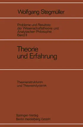 Stegmüller |  Theorie und Erfahrung | eBook | Sack Fachmedien