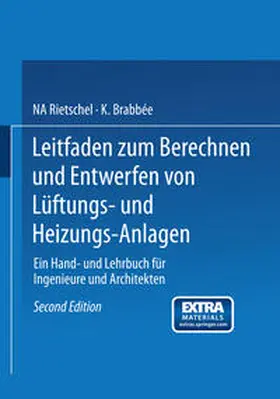 Rietschel |  Leitfaden zum Berechnen und Entwerfen von Lüftungs- und Heizungs-Anlagen | eBook | Sack Fachmedien