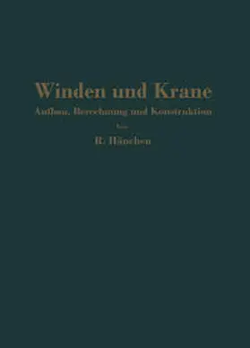Hänchen |  Winden und Krane | eBook | Sack Fachmedien