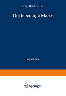 Wassermann | Die Lebendige Masse | E-Book | www.sack.de