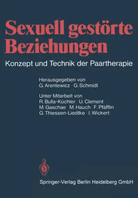 Arentewicz / Schmidt |  Sexuell gestörte Beziehungen | eBook | Sack Fachmedien
