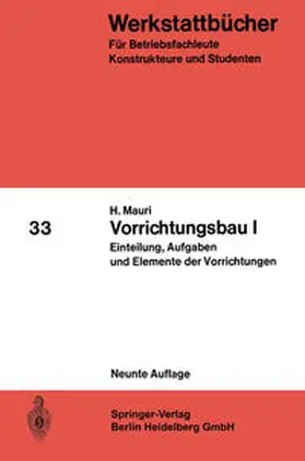 Mauri |  Vorrichtungsbau I | eBook | Sack Fachmedien
