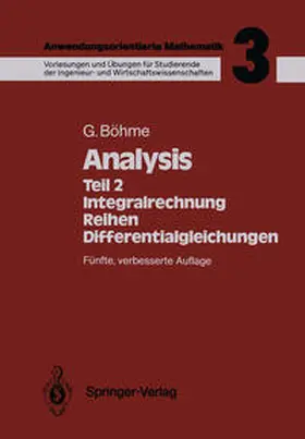 Böhme |  Analysis | eBook | Sack Fachmedien