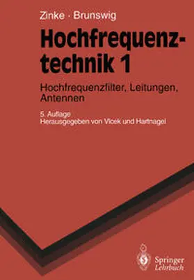 Zinke / Brunswig / Vlcek | Hochfrequenztechnik 1 | E-Book | www.sack.de