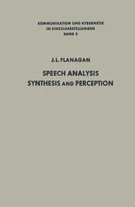 Flanagan |  Speech Analysis, Synthesis and Perception | eBook | Sack Fachmedien