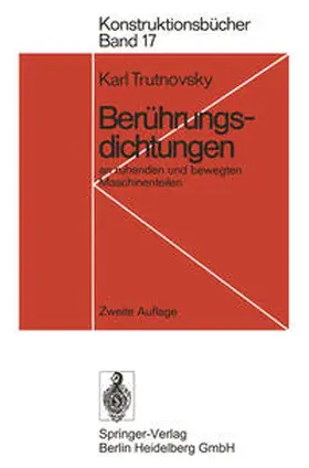 Trutnovsky |  Berührungsdichtungen | eBook | Sack Fachmedien