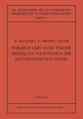 Oberhettinger / Magnus |  Formeln und Sät¿e für die Spe¿iellen Funktionen der Mathematischen Physik | Buch |  Sack Fachmedien