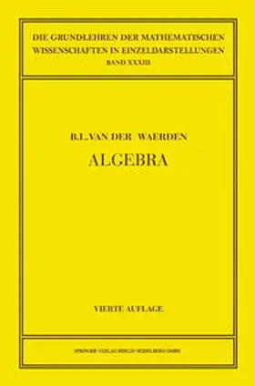 Waerden |  Algebra 1 | eBook | Sack Fachmedien
