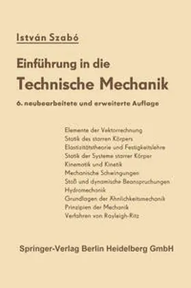 Szabo |  Einführung in die Technische Mechanik | eBook | Sack Fachmedien