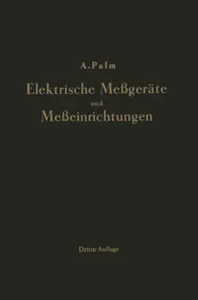 Palm |  Elektrische Meßgeräte und Meßeinrichtungen | eBook | Sack Fachmedien
