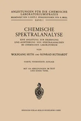 Seith / Ruthardt |  Chemische Spektralanalyse | eBook | Sack Fachmedien