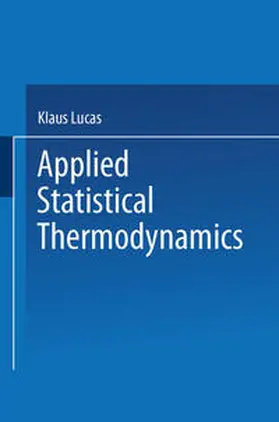 Lucas |  Applied Statistical Thermodynamics | eBook | Sack Fachmedien