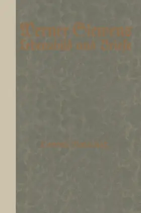 Matschoß |  Werner Siemens | Buch |  Sack Fachmedien