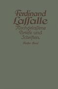 Mayer / Lassalle |  Lassalles Briefwechsel aus den Jahren seiner Arbeiteragitation 1862¿1864 | Buch |  Sack Fachmedien