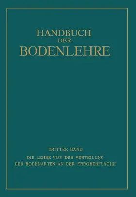 Blanck / Giesecke / Harrassowitz |  Die Lehre von der Verteilung der Bodenarten an der Erdoberfläche | Buch |  Sack Fachmedien