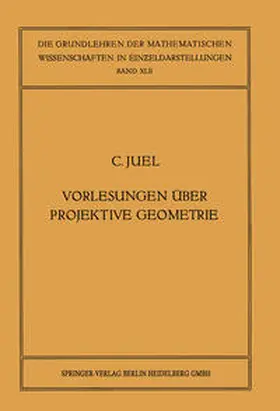 Juel |  Vorlesungen über Projektive Geometrie | eBook | Sack Fachmedien