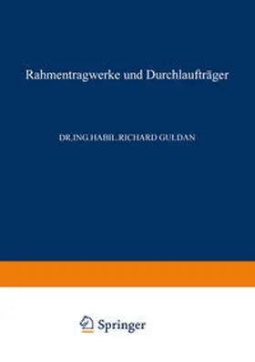 Guldan |  Rahmentragwerke und Durchlaufträger | eBook | Sack Fachmedien