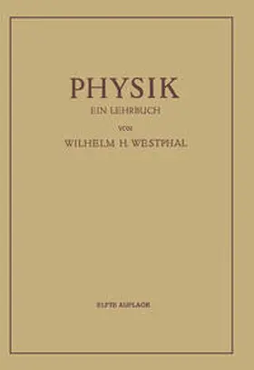 Westphal |  Physik | eBook | Sack Fachmedien