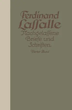 Lassalle / Mayer | Lassalles Briefwechsel mit Gräfin Sophie von Hatzfeldt | E-Book | www.sack.de