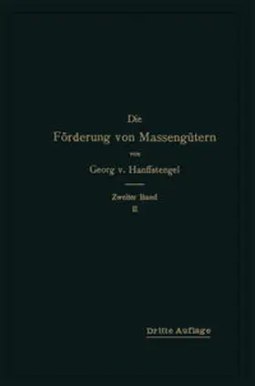 Hanffstengel | Die Förderung von Massengütern | E-Book | www.sack.de