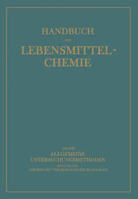 Bömer / Juckenack / Tillmans |  Allgemeine Untersuchungsmethoden | eBook | Sack Fachmedien