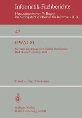 Siekmann |  GWAI-81 | eBook | Sack Fachmedien