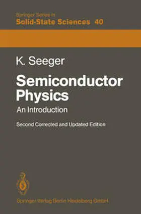Seeger |  Semiconductor Physics | eBook | Sack Fachmedien