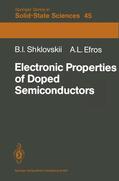 Shklovskii / Efros |  Electronic Properties of Doped Semiconductors | Buch |  Sack Fachmedien