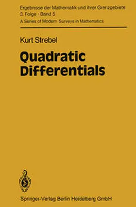Strebel | Quadratic Differentials | E-Book | sack.de
