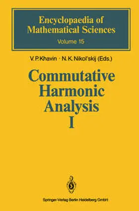 Khavin / Nikol'skij | Commutative Harmonic Analysis I | E-Book | www.sack.de