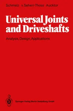 Seherr-Thoss / Schmelz / Aucktor |  Universal Joints and Driveshafts | eBook | Sack Fachmedien