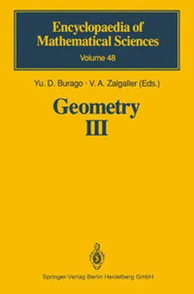 Burago / Zalgaller | Geometry III | E-Book | sack.de