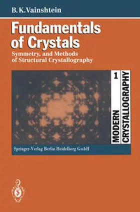 Vainshtein | Fundamentals of Crystals | E-Book | www.sack.de