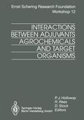 Holloway / Stock / Rees |  Interactions Between Adjuvants, Agrochemicals and Target Organisms | Buch |  Sack Fachmedien
