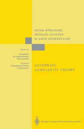 Bürgisser / Clausen / Shokrollahi | Algebraic Complexity Theory | E-Book | www.sack.de