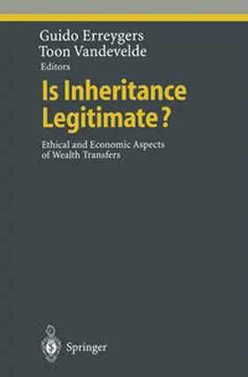 Erreygers / Vandevelde |  Is Inheritance Legitimate? | eBook | Sack Fachmedien