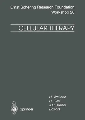 Wekerle / Graf / Turner |  Cellular Therapy | Buch |  Sack Fachmedien