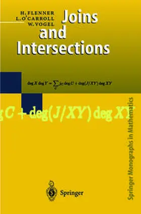 Flenner / O'Carroll / Vogel |  Joins and Intersections | eBook | Sack Fachmedien