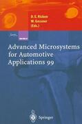 Gessner / Ricken |  Advanced Microsystems for Automotive Applications 99 | Buch |  Sack Fachmedien