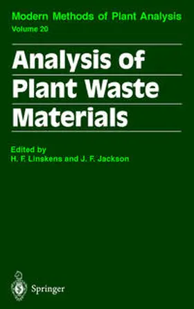 Linskens / Jackson | Analysis of Plant Waste Materials | E-Book | sack.de