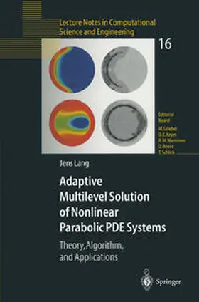 Lang | Adaptive Multilevel Solution of Nonlinear Parabolic PDE Systems | E-Book | sack.de