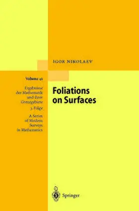 Nikolaev |  Foliations on Surfaces | eBook | Sack Fachmedien