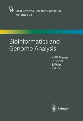 Mewes / Seidel / Weiss |  Bioinformatics and Genome Analysis | Buch |  Sack Fachmedien