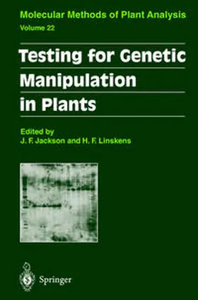 Jackson / Linskens | Testing for Genetic Manipulation in Plants | E-Book | www.sack.de