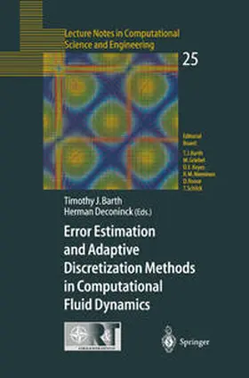 Barth / Deconinck | Error Estimation and Adaptive Discretization Methods in Computational Fluid Dynamics | E-Book | sack.de