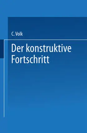 Volk |  Der konstruktive Fortschritt | eBook | Sack Fachmedien