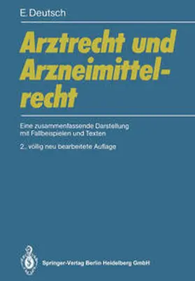 Deutsch |  Arztrecht und Arzneimittelrecht | eBook | Sack Fachmedien