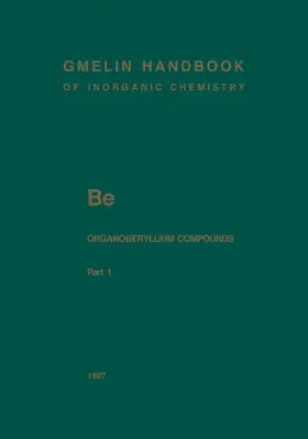 Schmidbaur / Kubny / Mirbach |  Be Organoberyllium Compounds | Buch |  Sack Fachmedien